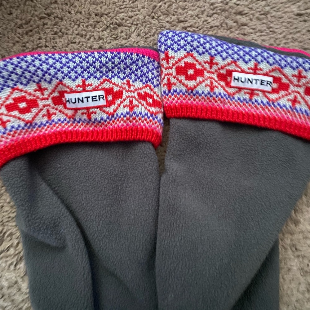 Hunter rainboots sock or liner
